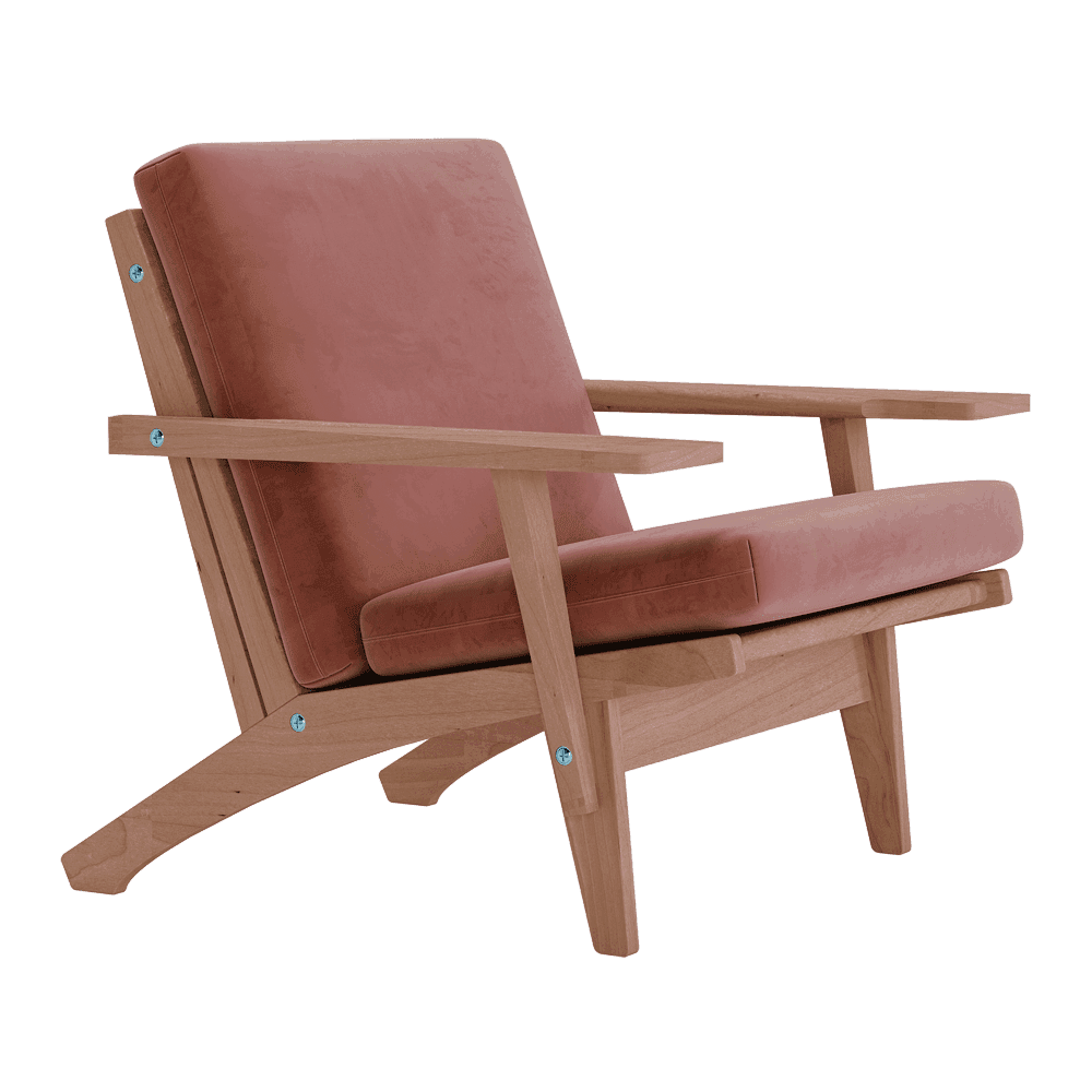 Bild im Vollbild ansehen Kissenset für Wegner GE 370 in Velours