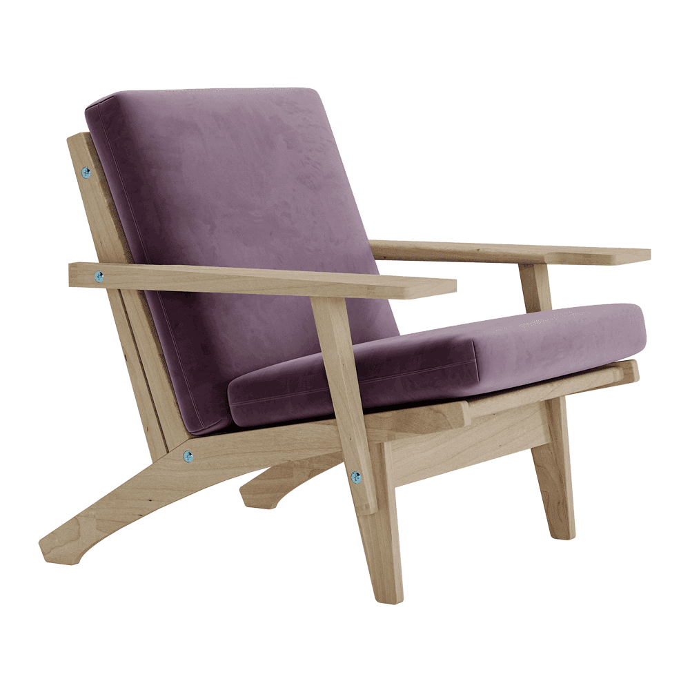 View image full screen Kissenset für Wegner GE 370 in Velours