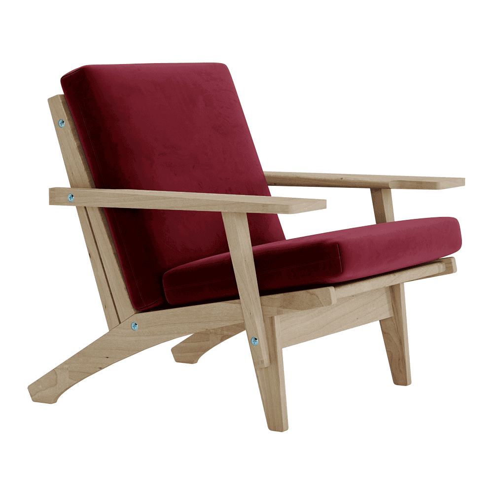View image full screen Kissenset für Wegner GE 370 in Velours