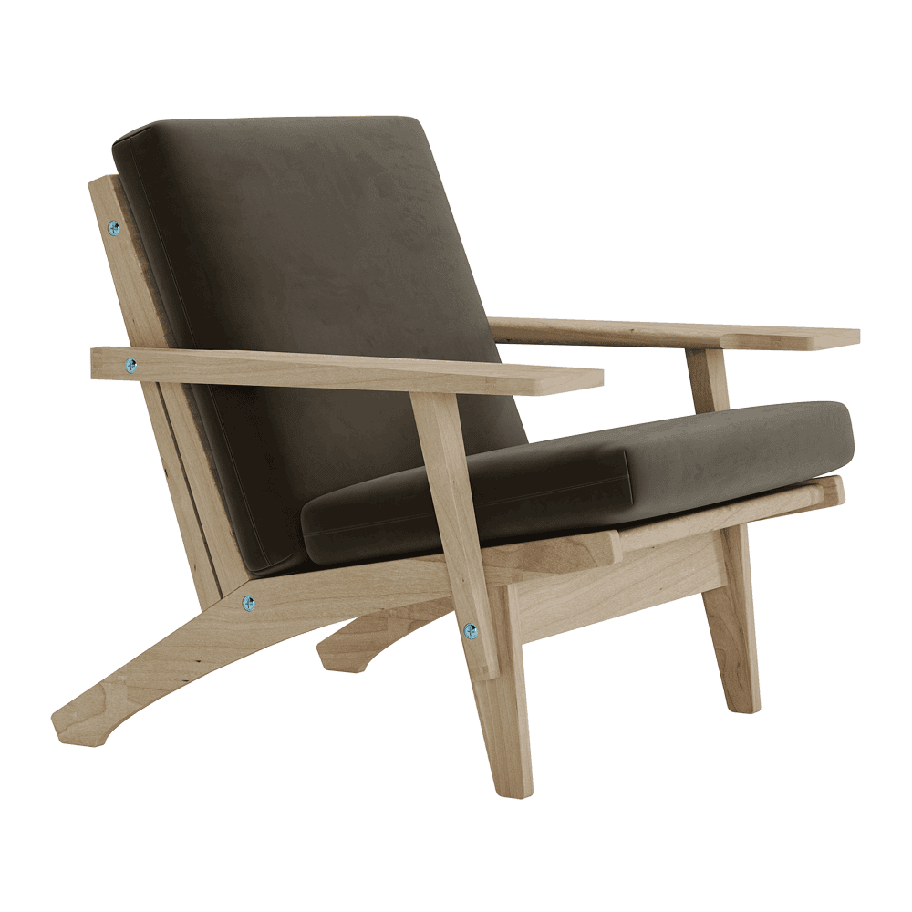 Bild im Vollbild ansehen Kissenset für Wegner GE 370 in Velours