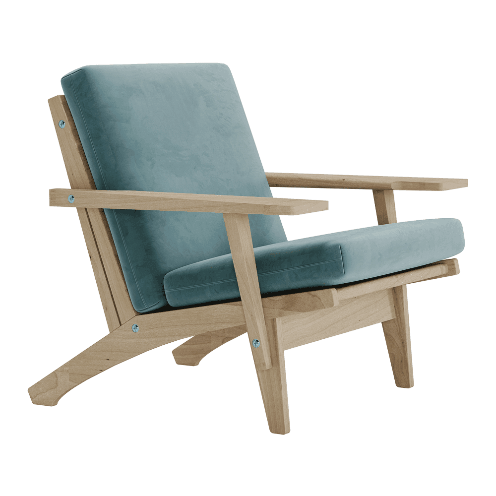 View image full screen Kissenset für Wegner GE 370 in Velours