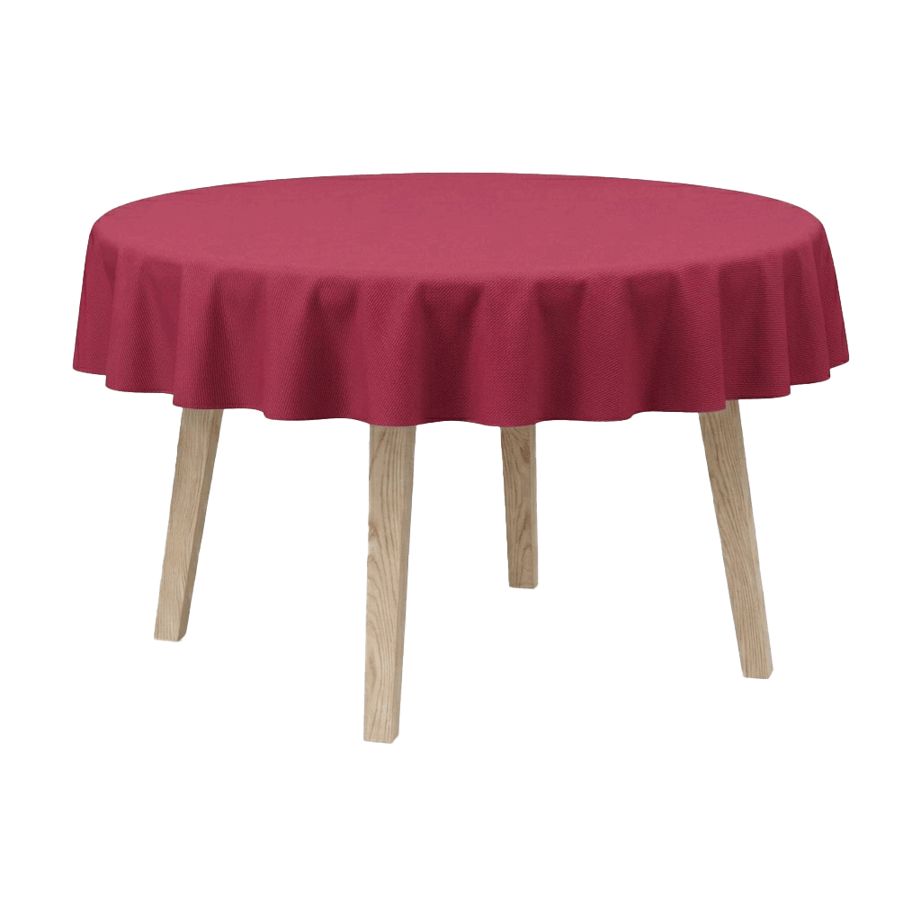 Bild im Vollbild ansehen Runde Tischdecke aus Baumwolle