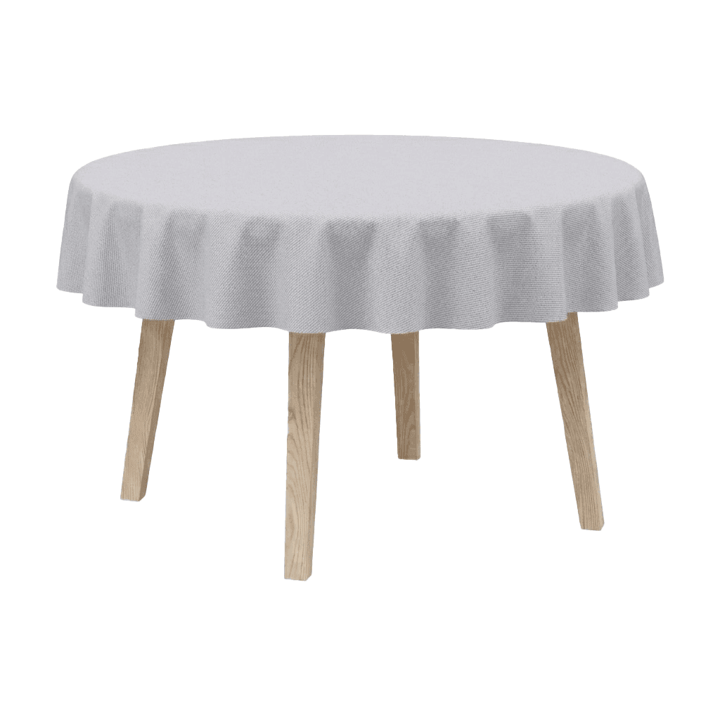 Bild im Vollbild ansehen Runde Tischdecke aus Baumwollmischgewebe
