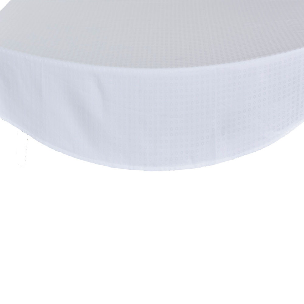 Bild im Vollbild ansehen Runde Tischdecke aus Damast