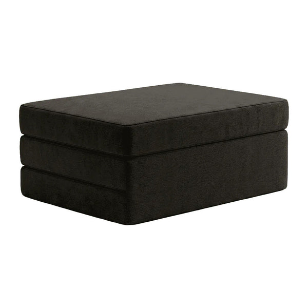 Klappmatratze nach Maß in Velour - Black - S6014