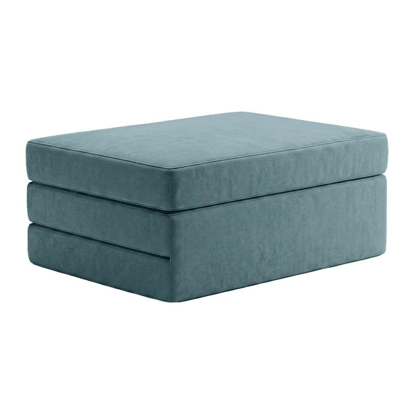 Klappmatratze nach Maß in Velour - Cloud - S6017