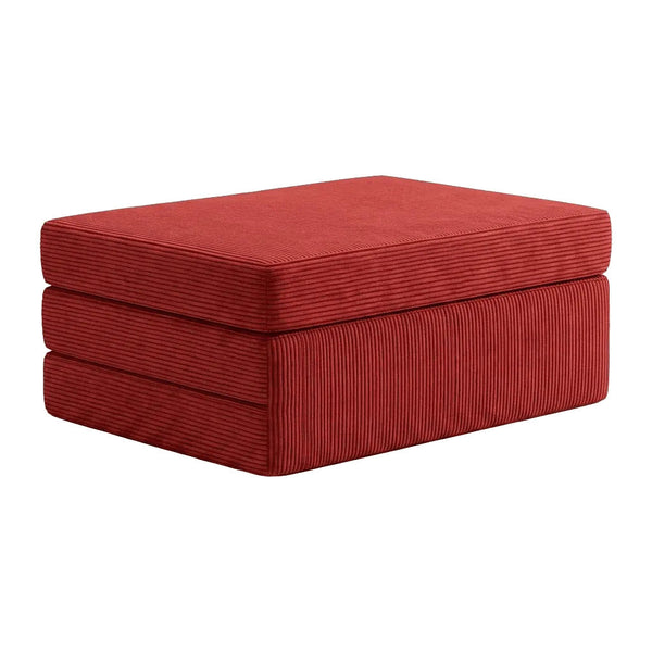 Klappmatratze nach Maß in Velvet - Carmine - S2502