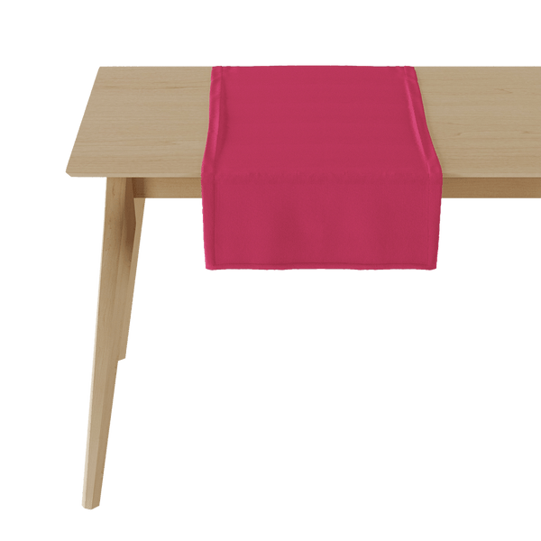Baumwolltischläufer nach Maß, 220 g - Red - D1003-