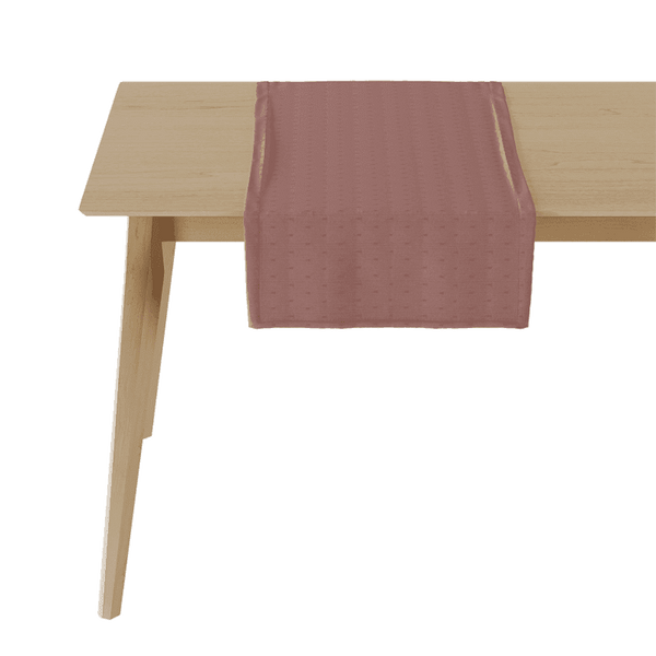 Tischläufer aus ägyptischem Damast - Grimpy pink - D1051-