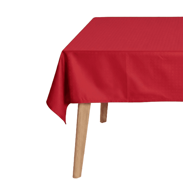 Tischdecke nach Maß aus Baumwollmischgewebe - Red - D1040