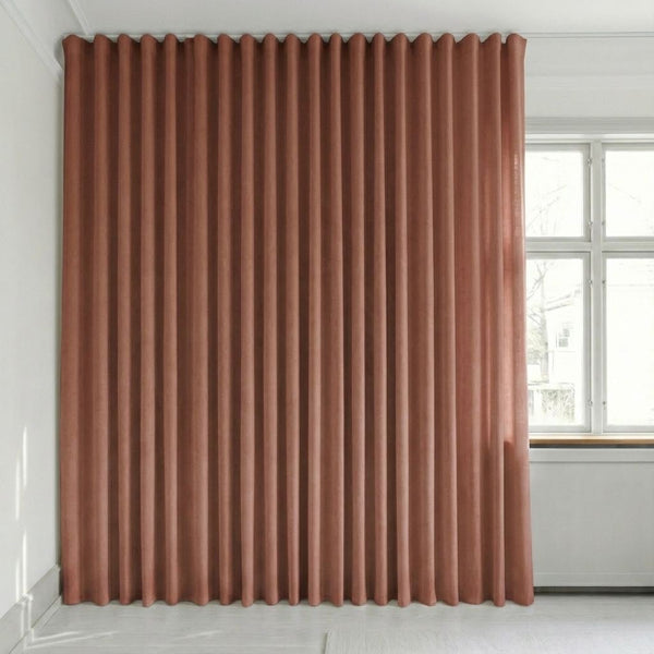 Veloursvorhang nach Maß – Bris - Canyon Rose - C2638