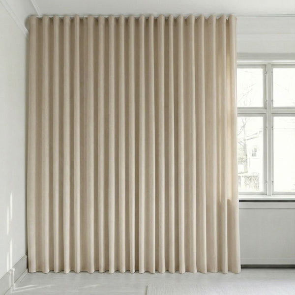 Veloursvorhang nach Maß – Bris - Cream - C2632