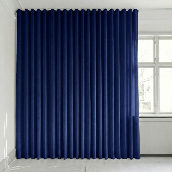Veloursvorhang nach Maß – Bris - Royal Blue - C2605
