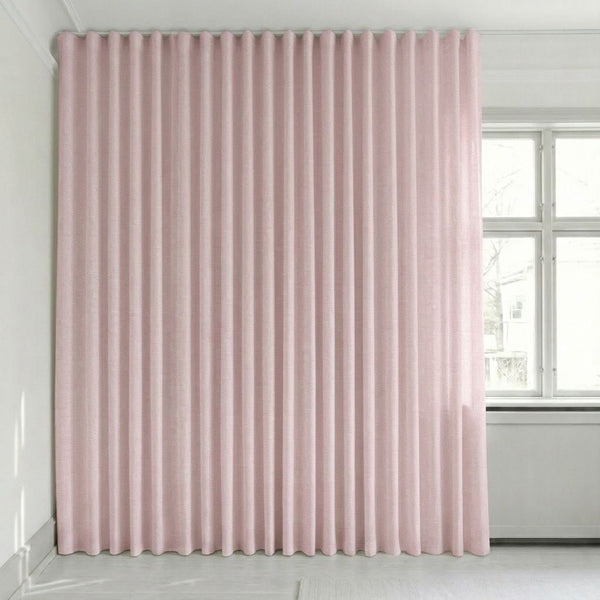 Halbtransparenter Vorhang nach Maß – Disa - Blush Pink - C2405