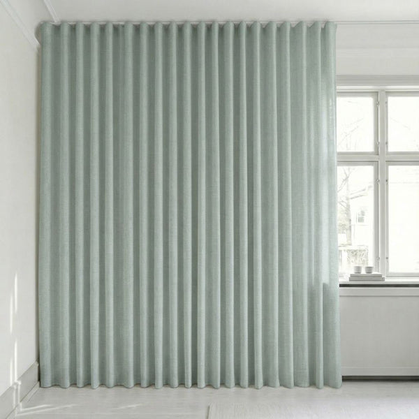 Halbtransparenter Vorhang nach Maß – Disa - Sky Blue - C2410