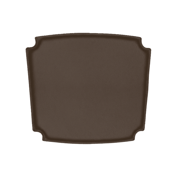 Kissen für Wegner CH24 Y-Stuhl aus Leder - Dark brown - S3002´