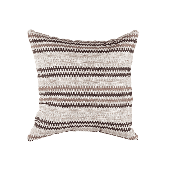 Dekokissen nach Maß in Bouclé-Jacquard - Mushroom - S8523