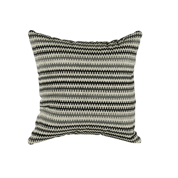 Dekokissen nach Maß in Bouclé-Jacquard - Smoke - S8524