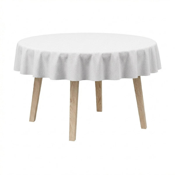 Runde Tischdecke aus Damast - Deli