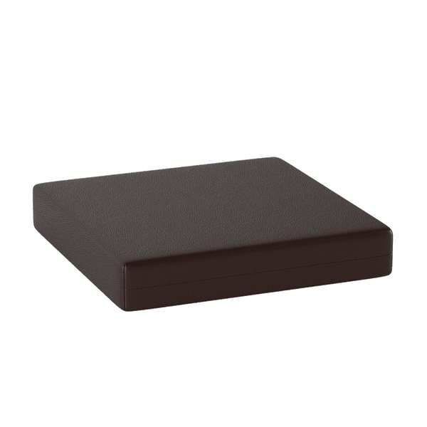 Sitzkissen nach Maß aus Kunstleder - Chocolate - S3106