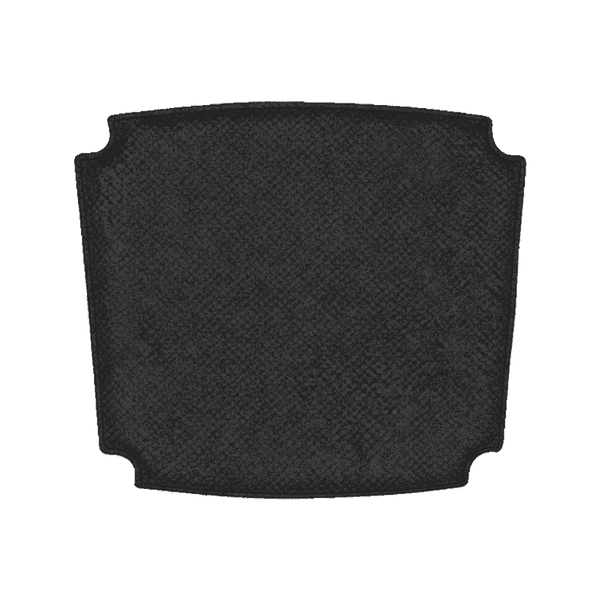 Kissen für Wegner CH24 Y-Stuhl aus Wolle - Charcoal - S7013