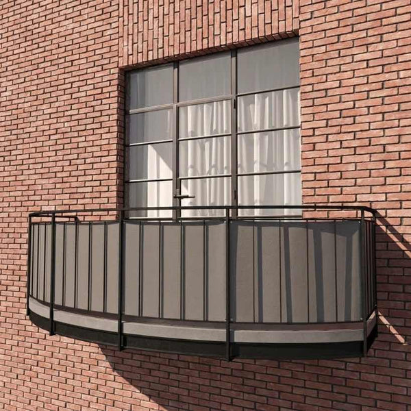 Balkonbespannung aus Sunproof-Olefin - Mist - S5204