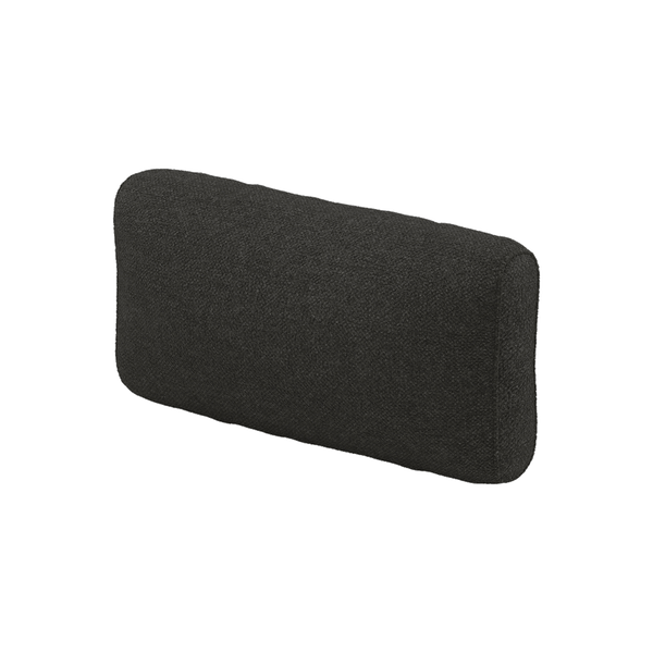 Weiches Rückenkissen nach Maß aus Wolle - Charcoal - S7013`