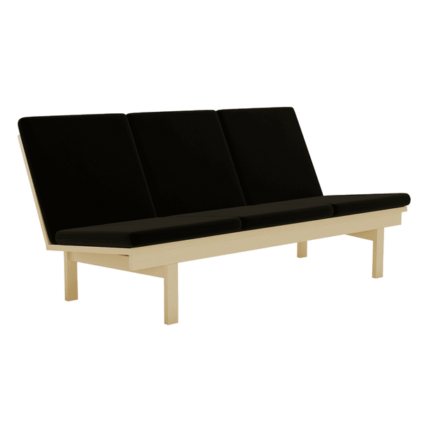 Kissenset für Wegner GE 240/290 in Velours - Velour - Black - S6014.