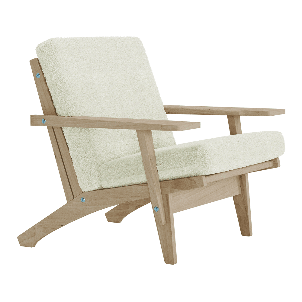 Kissenset für Wegner GE 370 in Bouclé