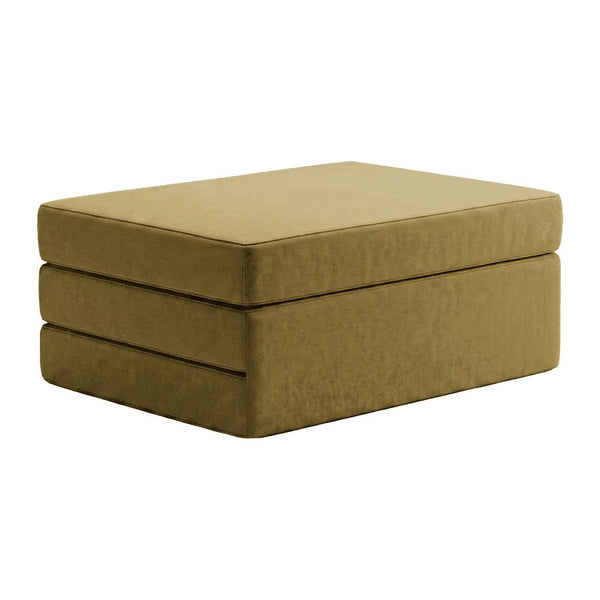 Klappmatratze nach Maß in Velour - Bronze - S6010