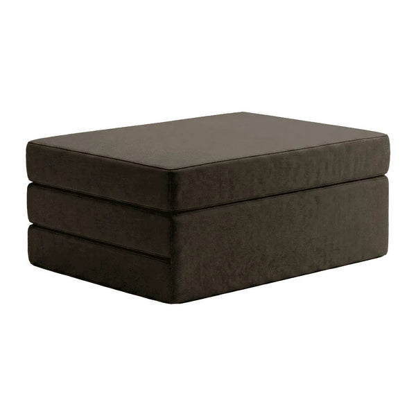 Klappmatratze nach Maß in Velour - Deep gray - S6013