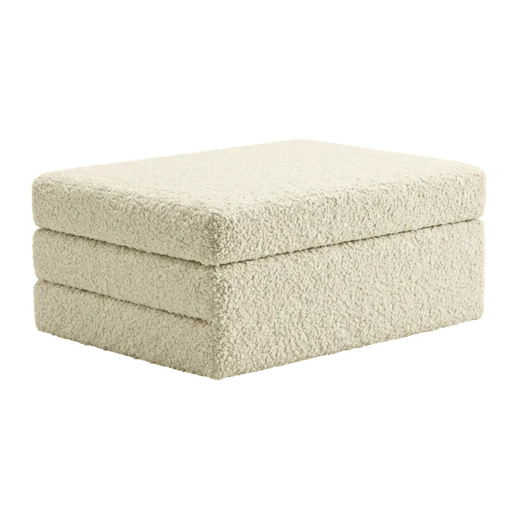Klappmatratze nach Maß in Bouclé
