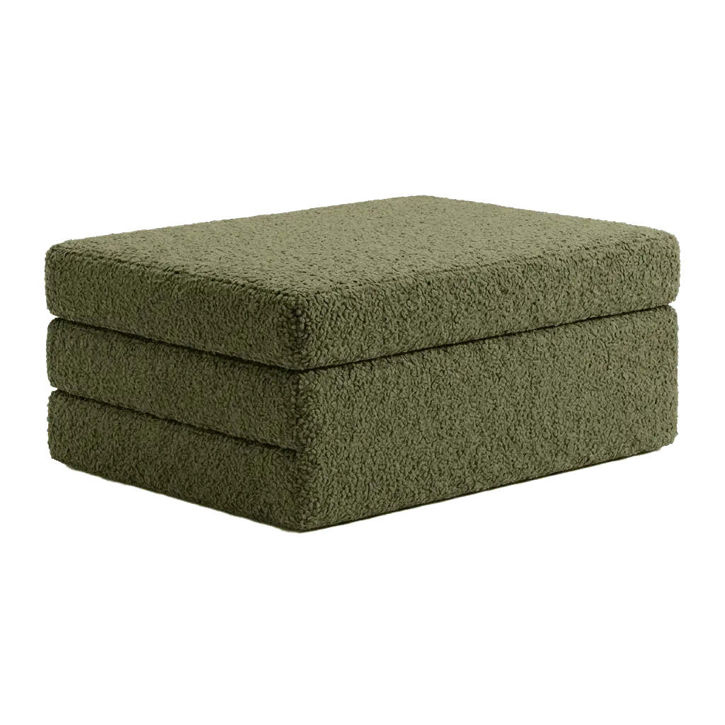 Klappmatratze nach Maß in Bouclé
