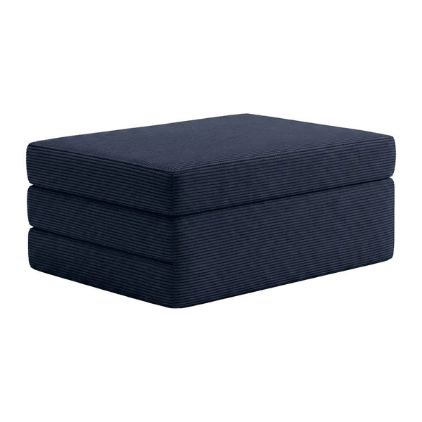 Klappmatratze nach Maß in Velvet - Denim - S2509