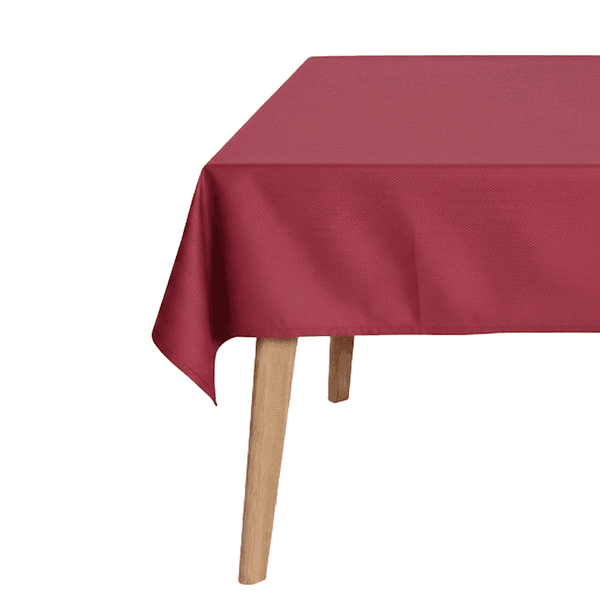 Baumwolltischdecke nach Maß, 220 g - Red - D1003