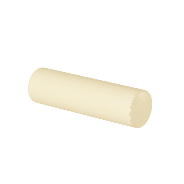 Zylinderkissen nach Maß aus Kunstleder - Butternut - S3101´