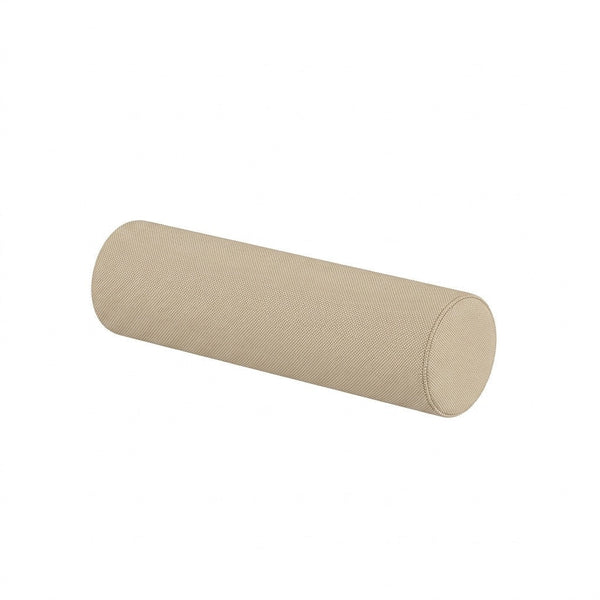 Zylinderkissen nach Maß in Sunproof - Sand - S5202¨