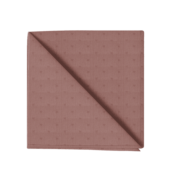 Damastserviette aus ägyptischer Baumwolle - Grimpy pink - D1051´