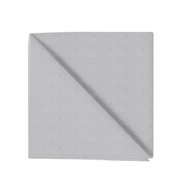 Damastserviette aus ägyptischer Baumwolle - White - D1050´