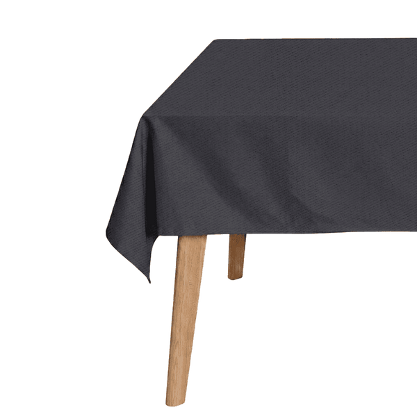 Tischdecke nach Maß aus Baumwollmischgewebe - Anthrazit - D1038