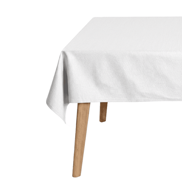 Tischdecke nach Maß aus Baumwollmischgewebe - White - D1030