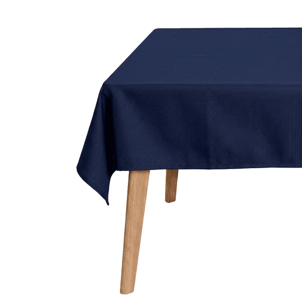 Tischdecke nach Maß aus Baumwollmischgewebe - Marine - D1033
