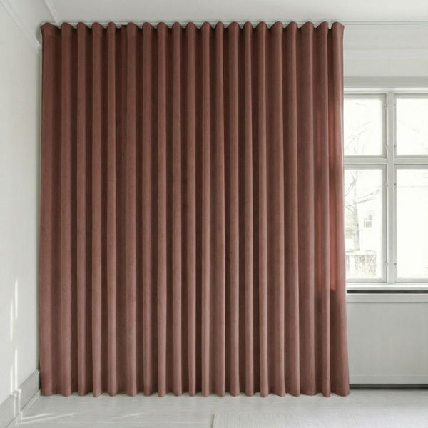 Veloursvorhang nach Maß – Bris - Mauve - C2639