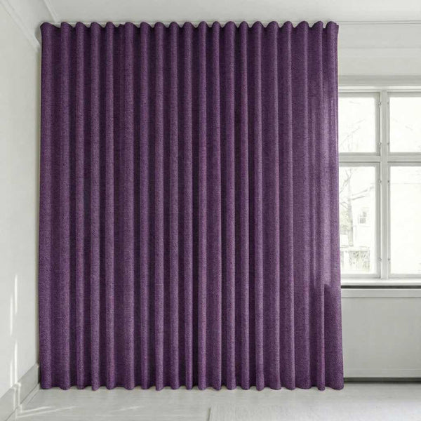 Halbtransparenter Vorhang nach Maß – Disa - Amethyst - C2434