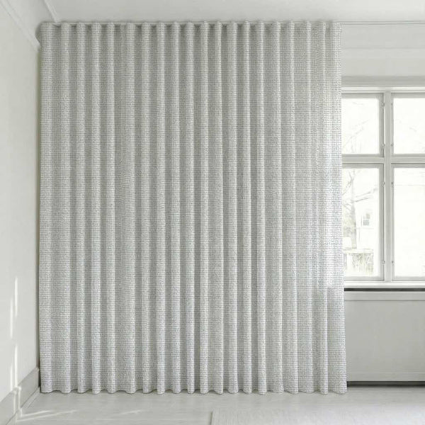 Halbtransparenter Vorhang nach Maß – Disa - Platinum Gray - C2407