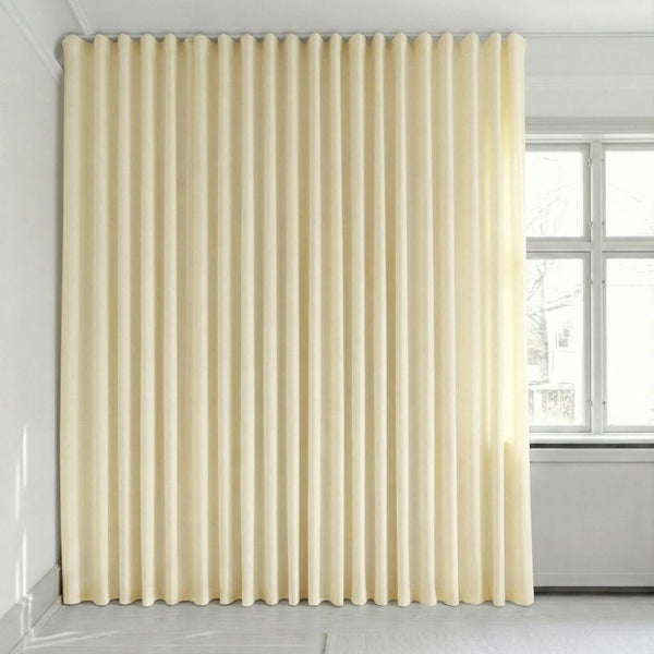 Halbtransparenter Vorhang nach Maß – Rooma - Cream - C1602