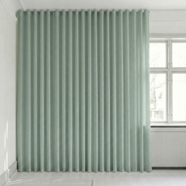 Halbtransparenter Vorhang nach Maß – Rooma - Seafoam - C1633