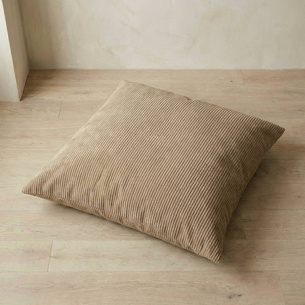 Bodenkissen nach Maß in Velvet - Sand - S2500