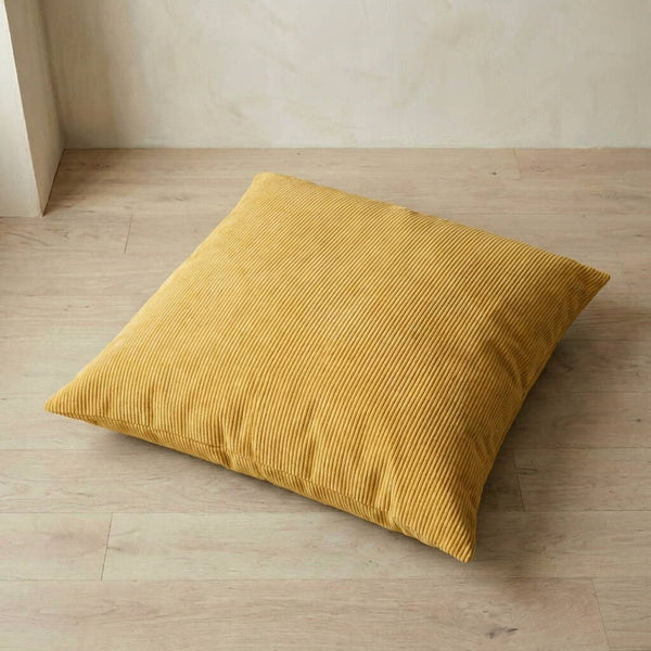 Bodenkissen nach Maß in Velvet - Honey - S2505