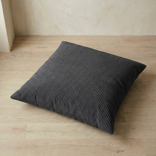 Bodenkissen nach Maß in Velvet - Iron - S2511